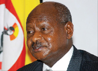 Uganda's president Yoweri Museveni. Photo/FILE