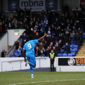 Ghanaian striker, Akwasi Asante