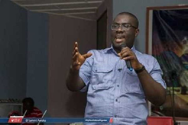 Sammy Awuku is the national organiser of the NPP