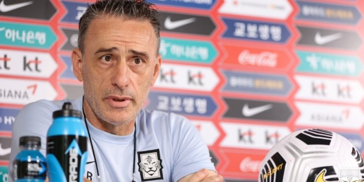 Paulo Bento, coach of South Korea