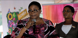 Mrs. Rebecca Akufo-Addo has entreated Ghanaians to venture into floriculture