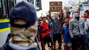 South Africa Youth Protest