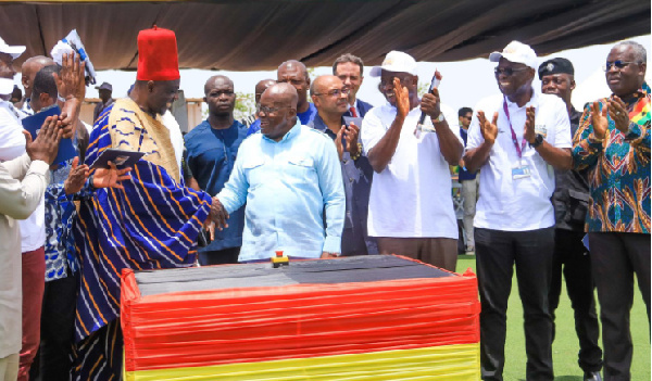 Akufo-Addo has officially commissioned the second phase of the Solar Power Plant Project