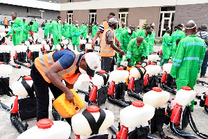 The disinfection and fumigation exercise will end on Wednesday, September 30