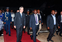 Paolo Gentiloni  has arrived in Ghana for an official state visit