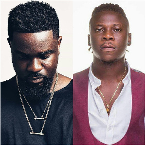 Artistes Sarkodie and Stonebwoy