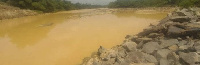 Pra River has been badly affected by galamsey activities