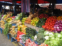 File photo: Foodstuff displayed