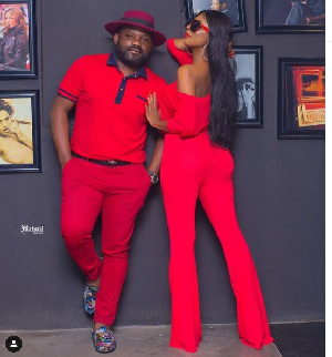 Selly Galley Praye Red Outfit