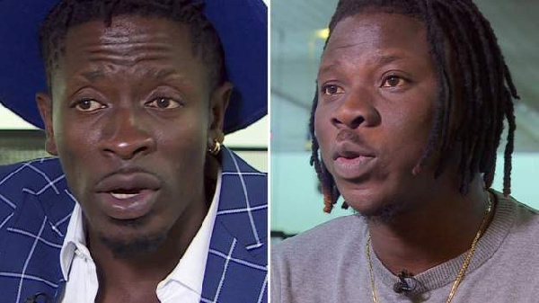 Dancehall artistes Shatta Wale and Stonebwoy