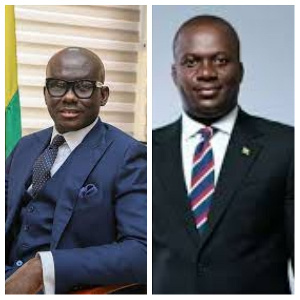 Attorney General, Godfred Dame, and Lands Minister, Samuel Abu Jinapor