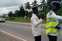 MTTD officers on a road traffic regulation compliance operation