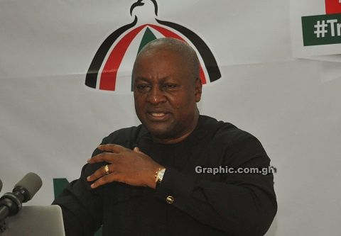 Former President John Dramani Mahama