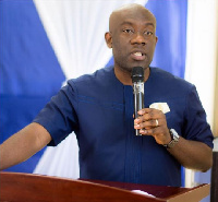 Information Minister Kojo Oppong Nkrumah