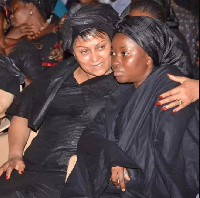 Mother of the late  Major Maxwell Adam Mahama with wife