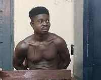 The suspect, Prince Adu aka Draculaa was arrested on Thursday