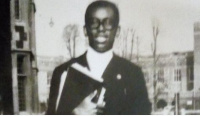 Dillibe Onyeama, the first black student to graduate from Eton College in 1969