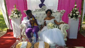 Kwaw Kese Wedding White