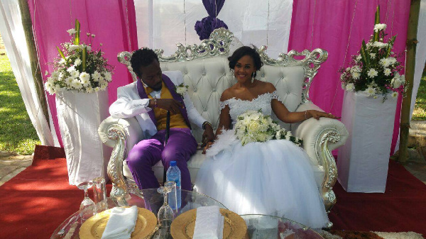 Kwaw Kese and his wife Doris Kyei Baffour