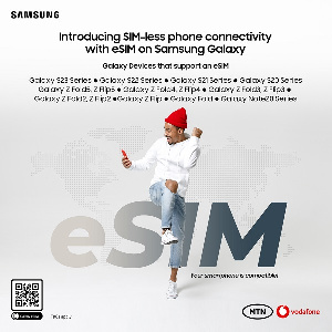 Samsung eSIM MTN, Vodafone