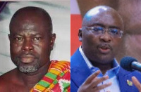 Joseph Amoah (left); Bawumia (right)