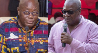 President Nana Addo Dankwa Akufo-Addo and Former President John Dramani Mahama