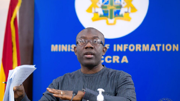 Kojo Oppong Nkrumah, Minister of Information