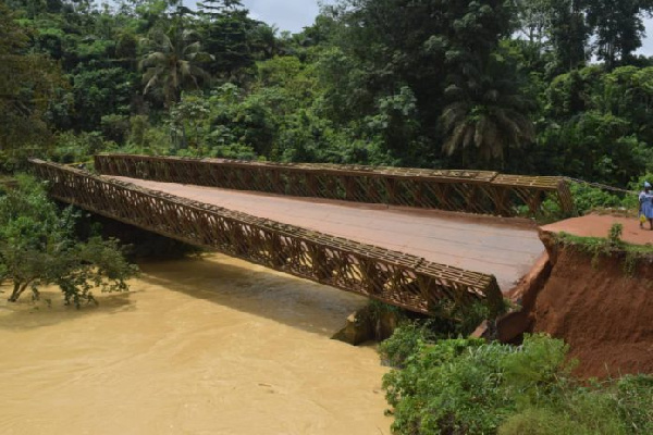 Enchi-Elubo bridge collapsed