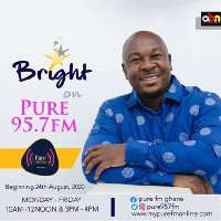 Bright Kankam Boadu is the host of Pure FM Sports