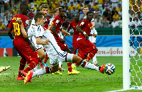 Ghana drew 2-2 Germany