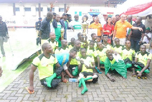 Nigeria's Kano Pillars side defeated Ghana 8-1 at the Lagos State Stadium