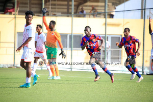 Legon Cities Drew 2 2 With WAFA At The Red Bull Arena