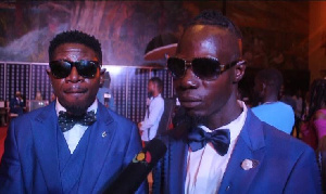 Veteran Ghanaian musicians Prince Kwabena Budu and Ebenezer Kwasi Okyere