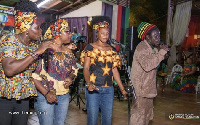 The event, marking Marcus Garvey’s birthday, also featured a Steel Band.