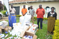 Impounded drugs paraded at NDA office in Mbarara