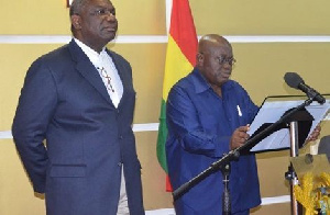 Energy Minister, Boakye Kyerematen Agyarko has been dismissed by President Akufo-Addo