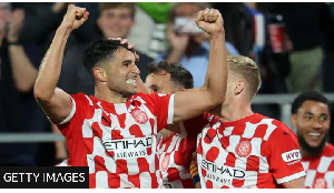 Girona’s Juanpe became the second oldest Spanish player to score on his Champions League debut