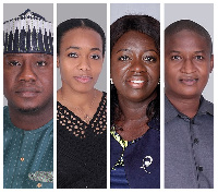 L-R: Farouk Aliu Mahama, Zanetor Agyemang-Rawlings, Shiela Bartels, Mohammed Adamu