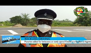 The officer said drivers need to obey road regulations