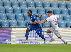 Ghanaian player, Elvis Sakyi