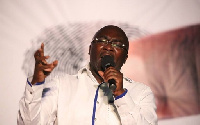 Vice President  Dr Bawumia addressing the public at a programmme