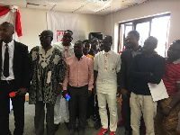 Dr Papa Kwesi Nduom and the new Midlands executives