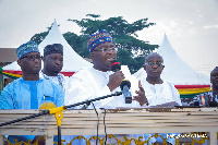 Dr Bawumia speaking at the 51st anniversary celebration of the birth of Prophet Muhammad (SAW)