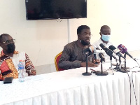 COMOG held a press conference on the issue at the Police Mosque in Accra