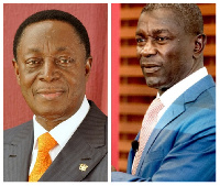 Embattled businessmen, Prince Kofi Amoabeng and Dr. Kwabena Duffuor