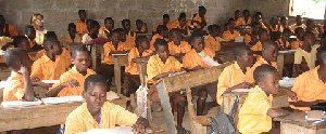 File photo of students learning in a classroom