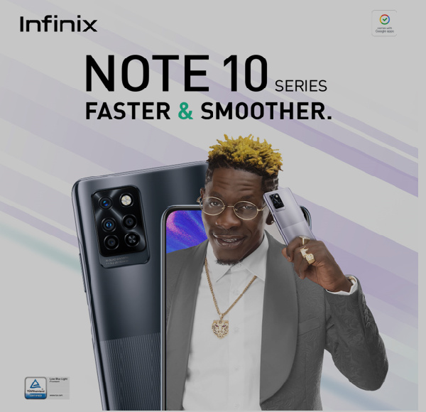 Shatta Wale is the brand ambassador for Infinix Ghana