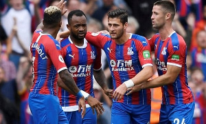 Jordan Ayew was in action for Crystal Palace