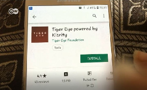 Tiger Eye app is now available on Android phones