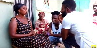 Elder sister of Kwaw Kese, Tiwaa pleading for his brother to come to the family's aid